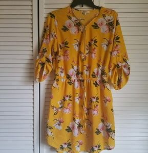 Beautiful Vibrant Floral Dress